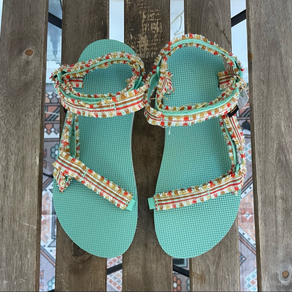 Teva Kids Midform Fray Platform Sandals